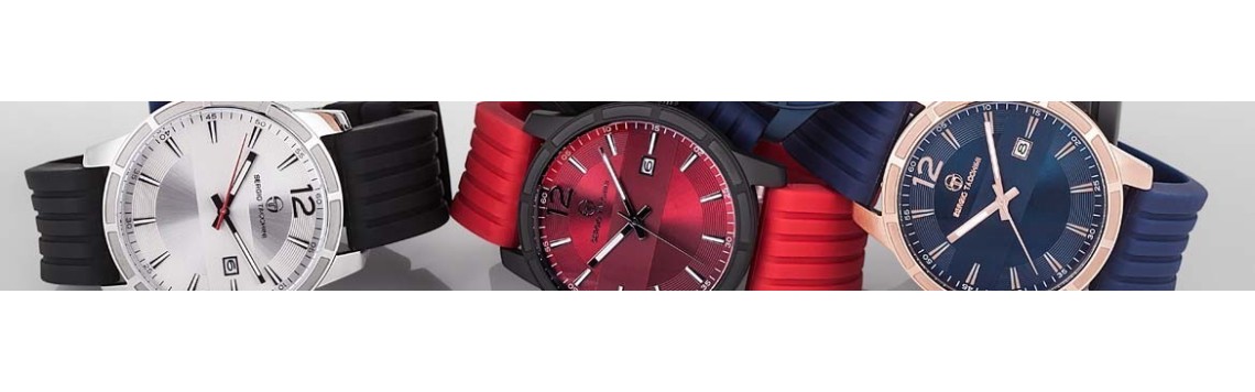 Montres Sergio Tacchini en acier - 100% étanches & garanties