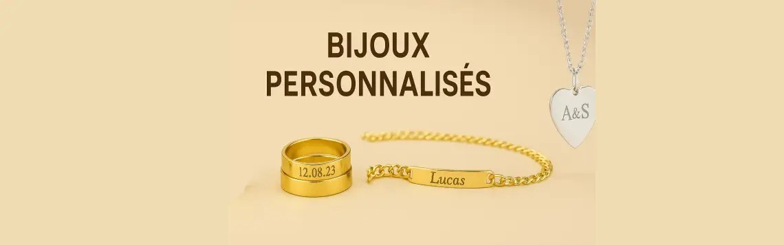 Bijoux Personnalisés Gravés – Femme, Homme, Enfant | BiOrLi